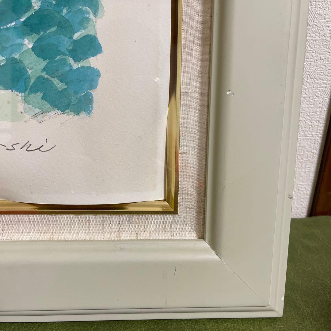 額縁　額　大型　水彩画　油彩　ガラス　木製F10サイズ？