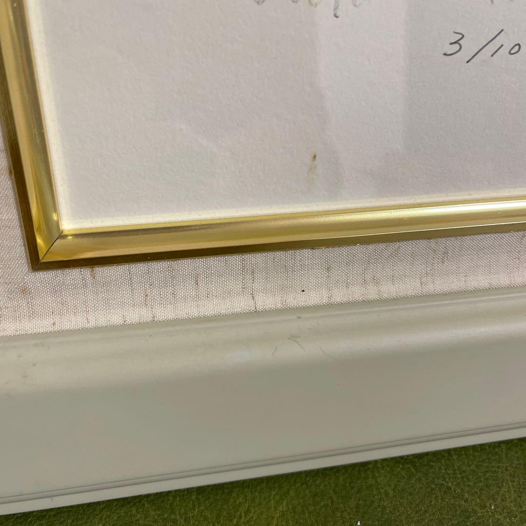 額縁　額　大型　水彩画　油彩　ガラス　木製F10サイズ？