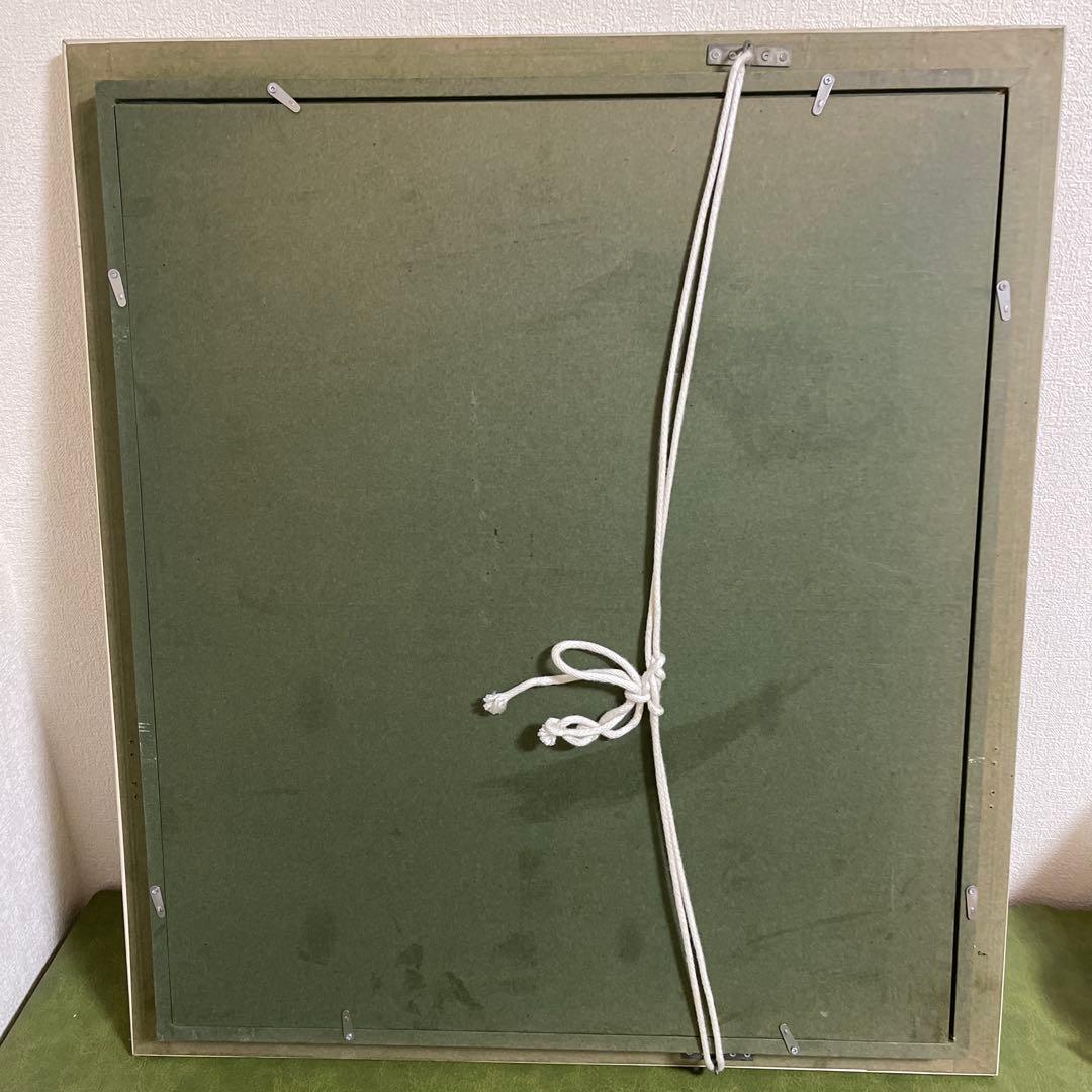 額縁　額　大型　水彩画　油彩　ガラス　木製F10サイズ？