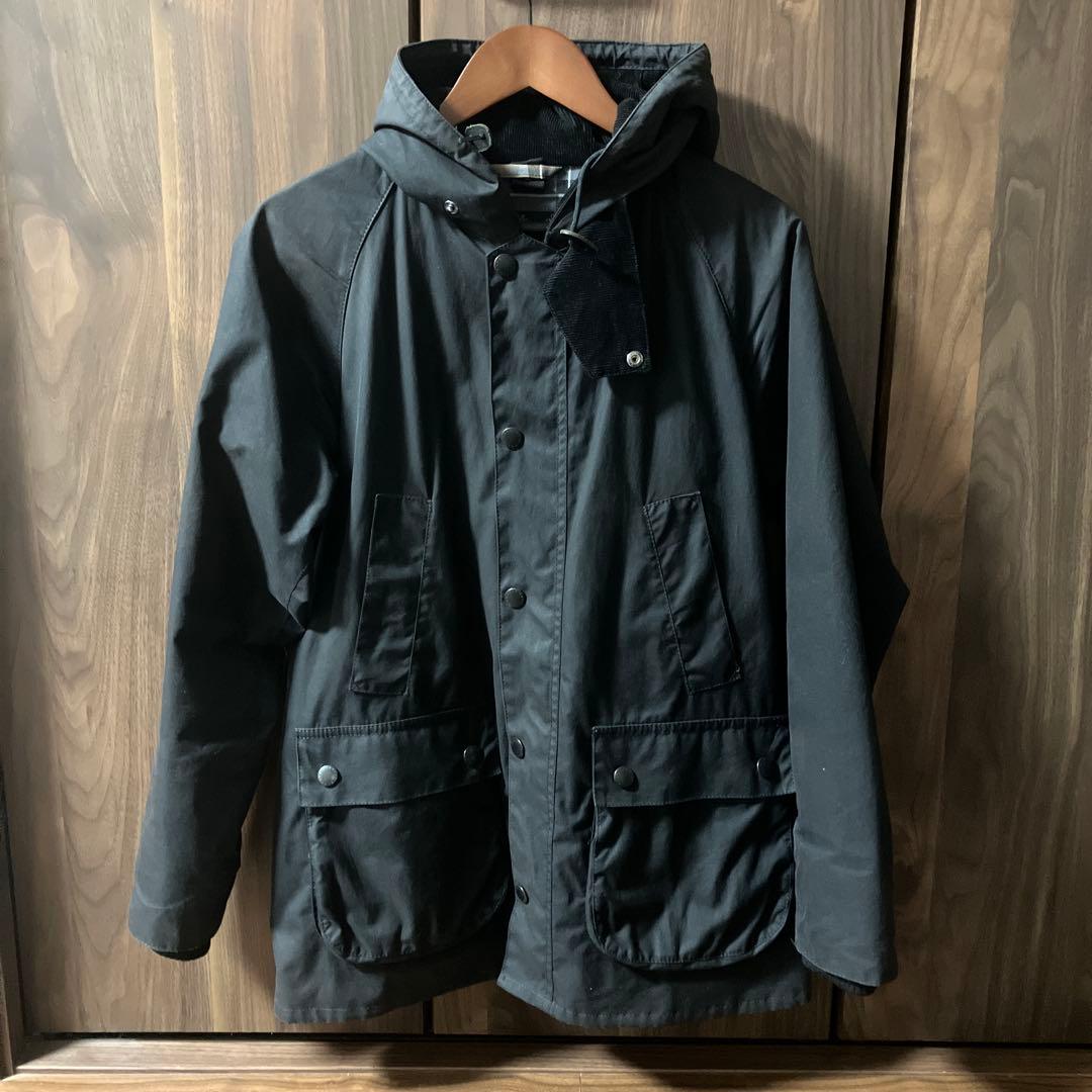 Barbour（バブアー）HOODED BEDALE SL ブラック
