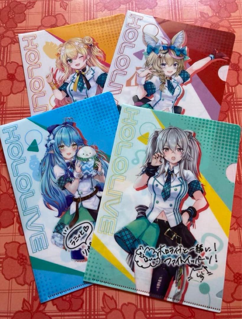 ホロライブ クリアファイル クリアポスター 58点