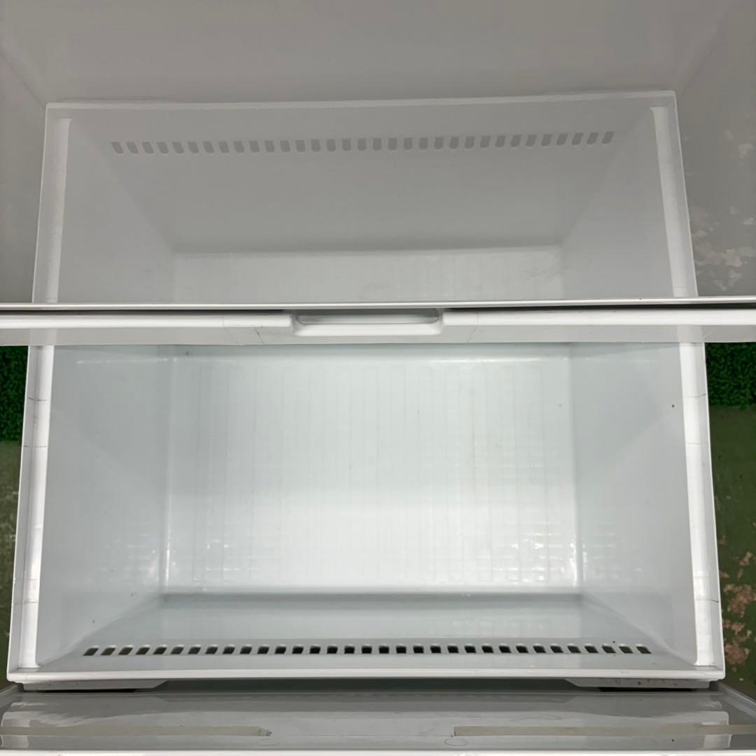 442 ガラスパネル　冷蔵庫　大型　左開き　300L強　自動製氷機　美品　保証込