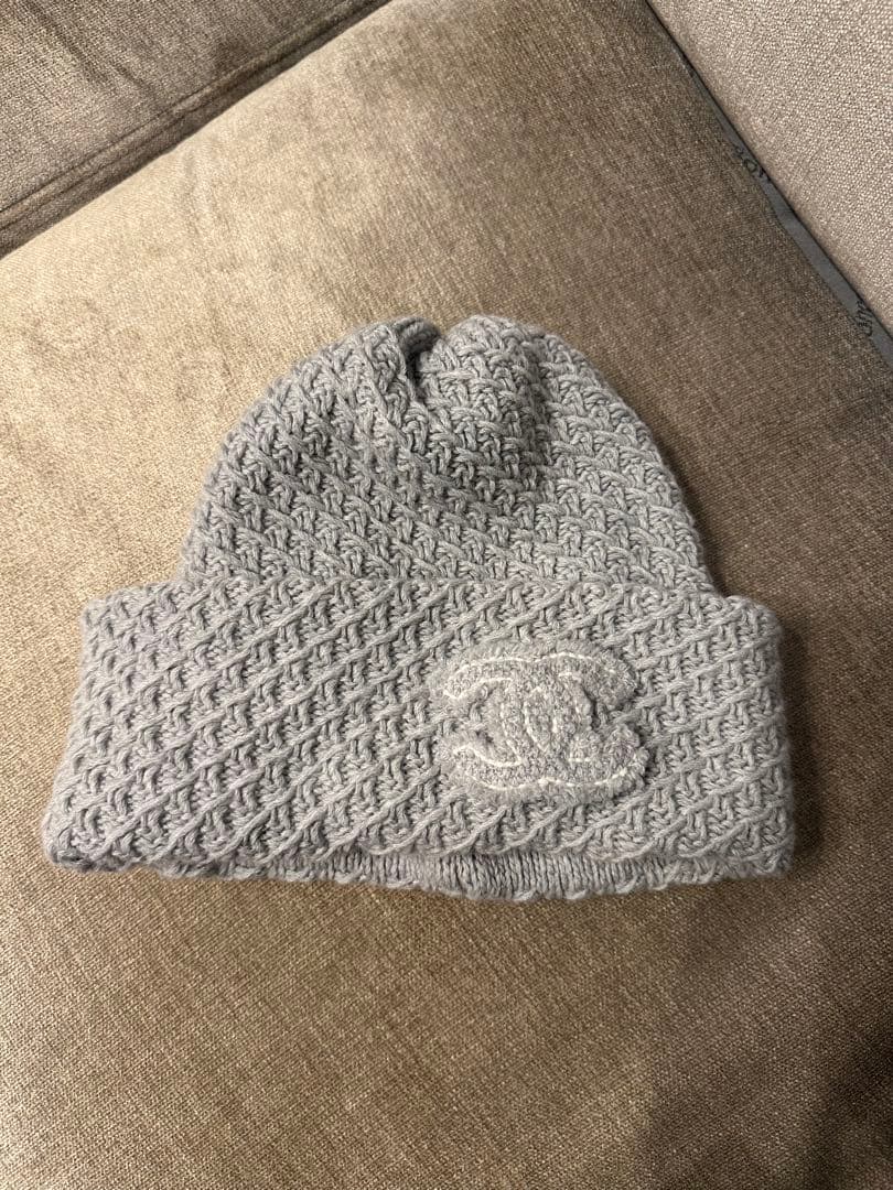 シャネル　CHANEL ニット帽　美品
