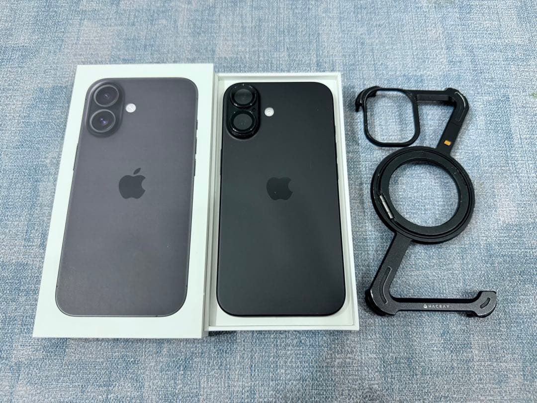 【おまけ付き】iPhone16 Black 128GB SIMフリー