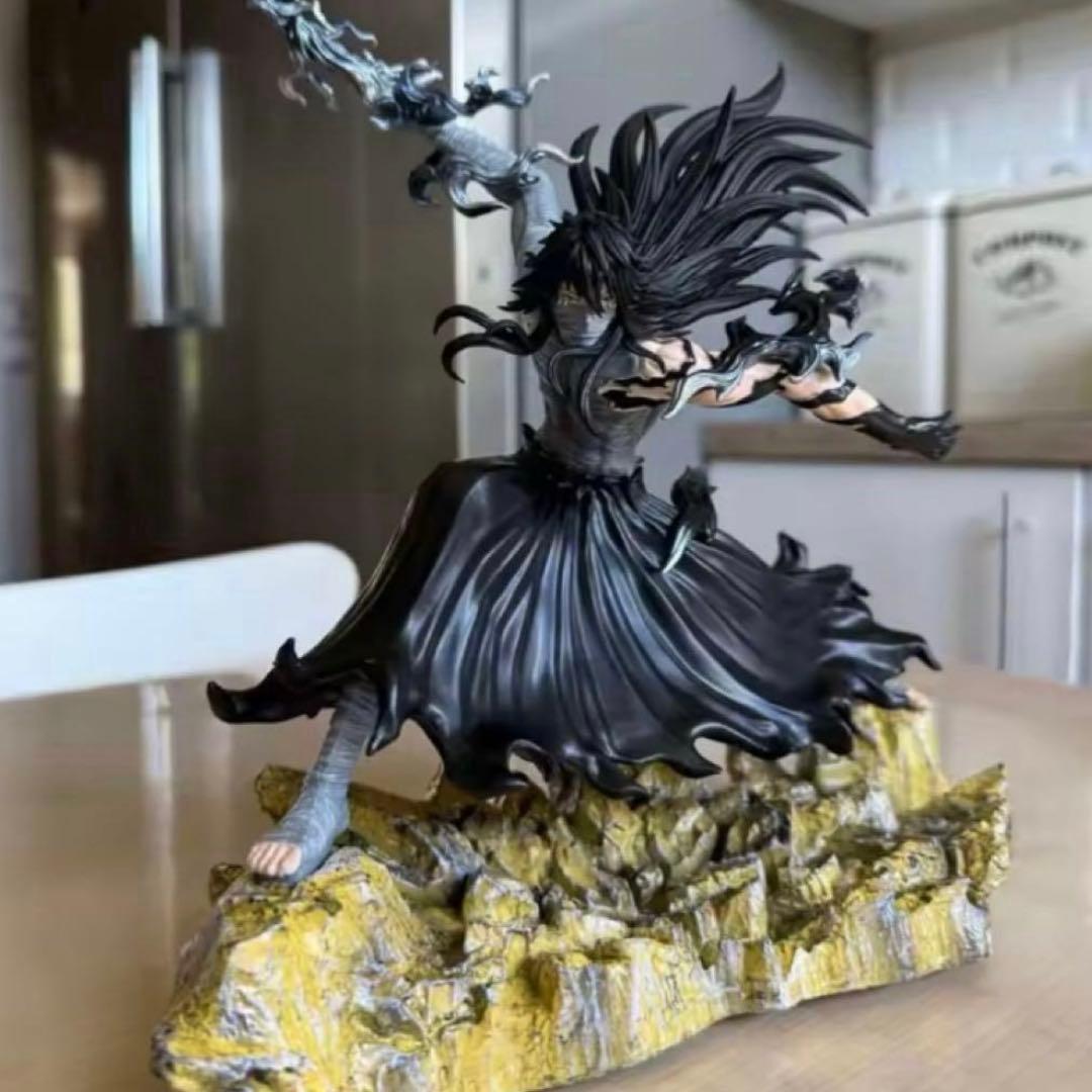 黒崎一護 最後の月牙天衝 ガレージキット フィギュア。