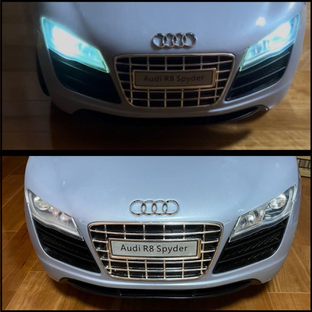 【動作確認済】アウディ 充電式　電動乗用車 Audi R8 Spyder