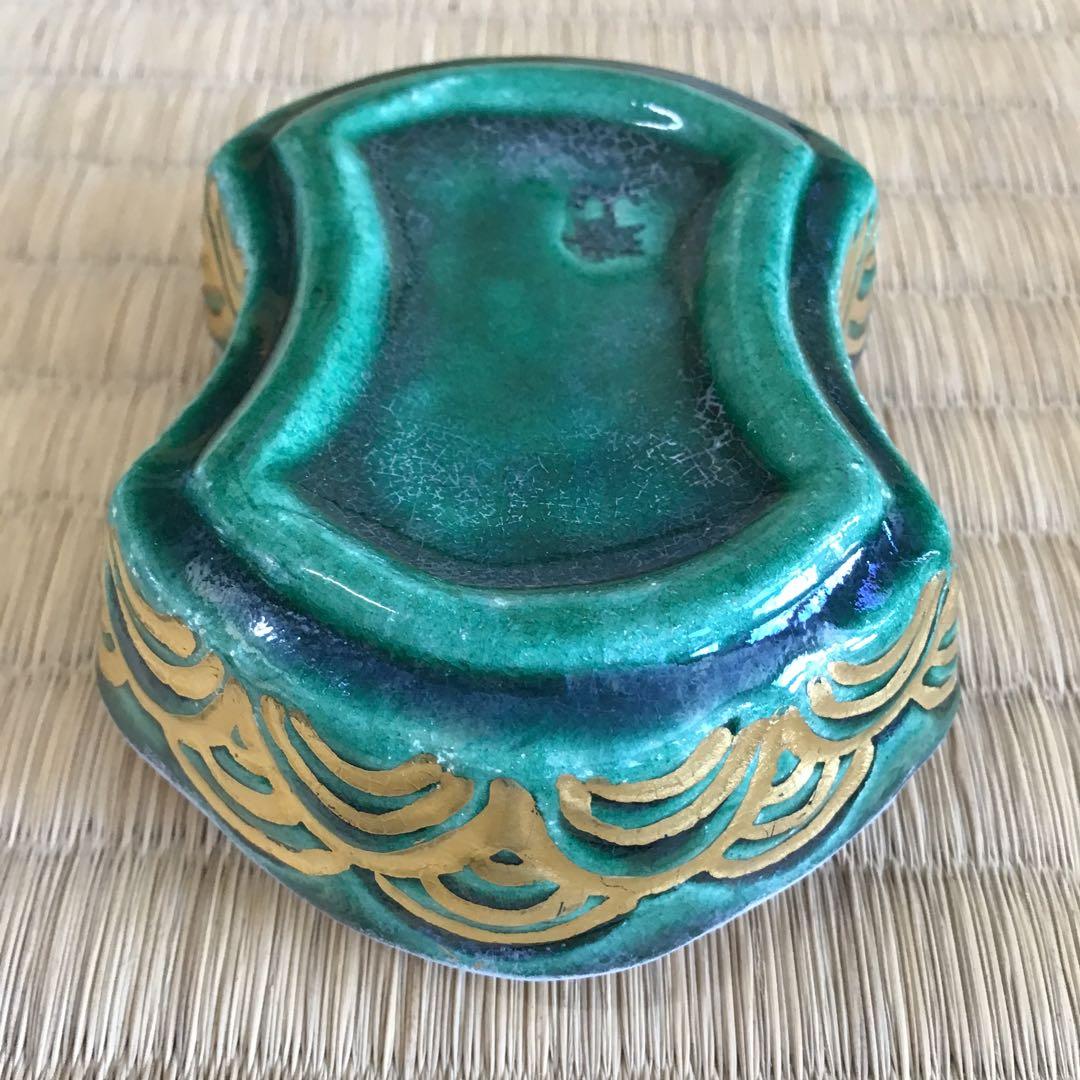 茶道具　香合　分銅亀香合　瑞山作　共箱　S149KG