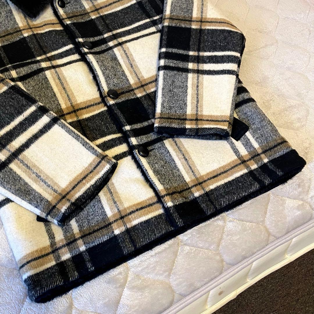 バ*ク様 Supreme Plaid Car Coat