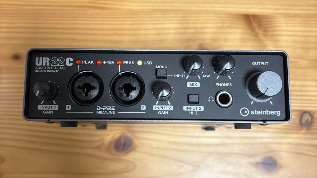 STEINBERG オーディオインターフェイスUR22C