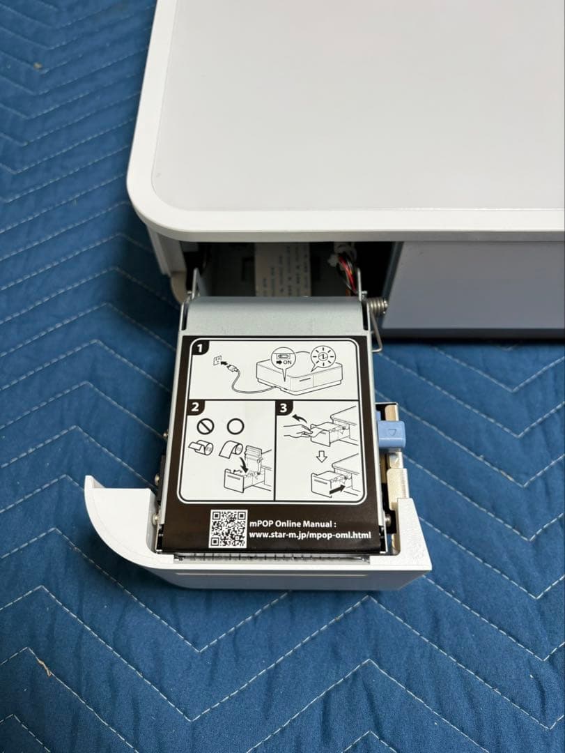 スマレジ スター精密mPOPエアレジ対応プリンタ付きドロアー レシートプリンター