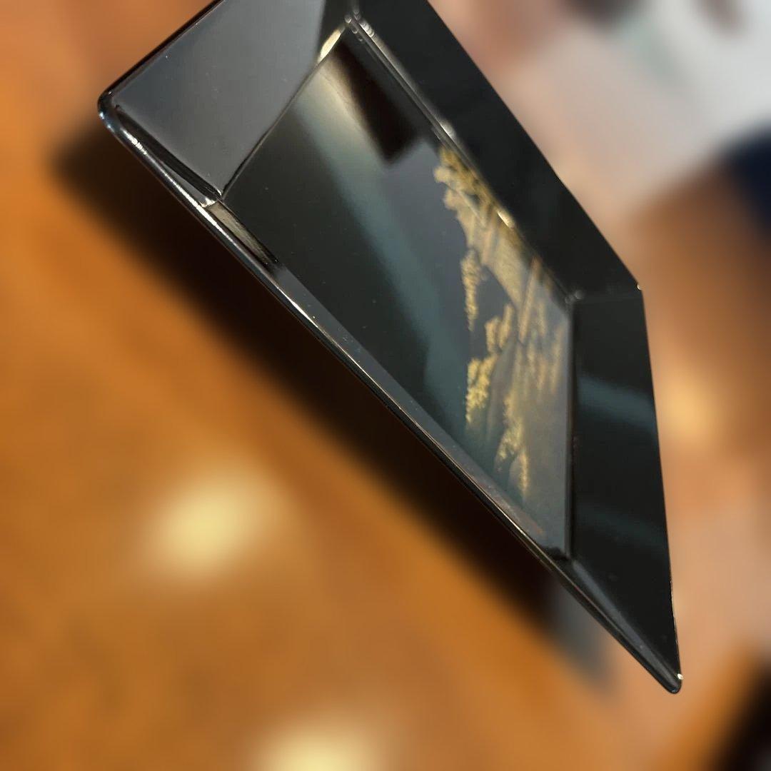 蒔絵　安原祥窓作　菓子盆10枚セット 京各所研出蒔絵　元箱