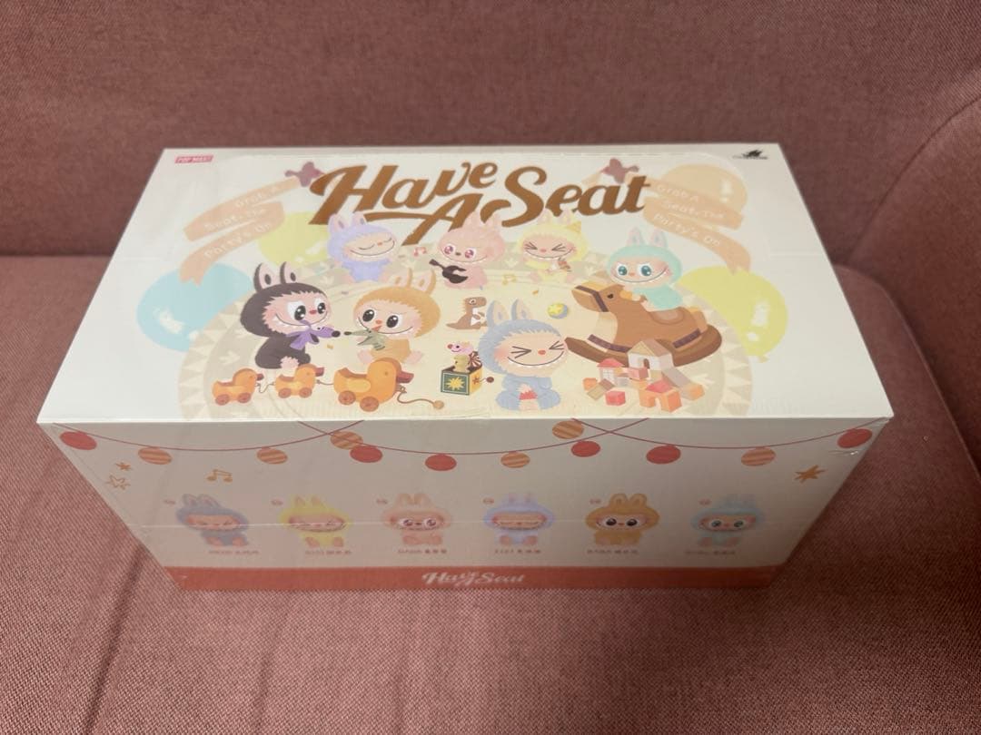 【正規品】ラブブ1BOX（６個入）Have a Seat Plushseries