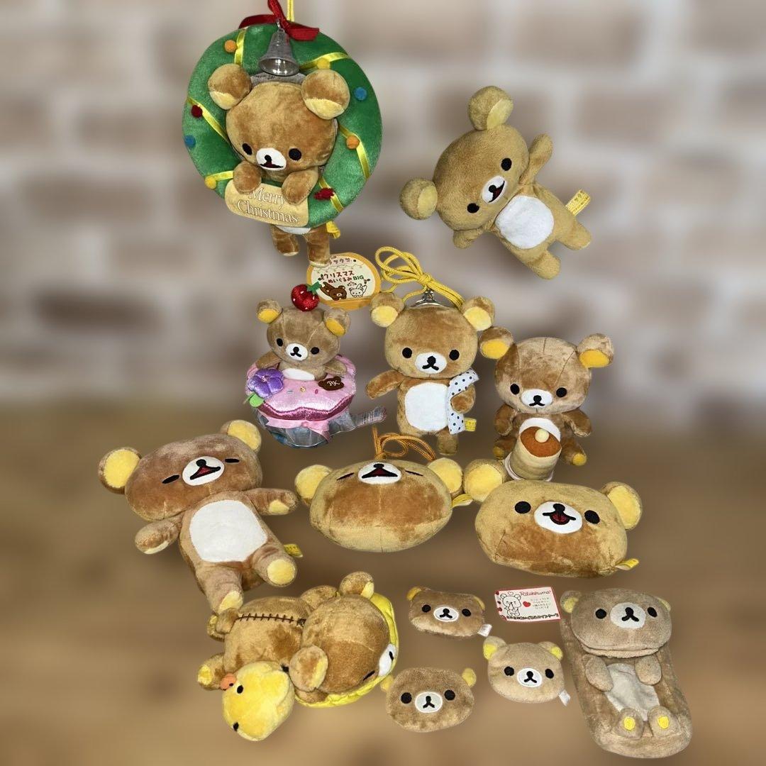 【貴重】リラックマぬいぐるみグッズ　まとめ売り