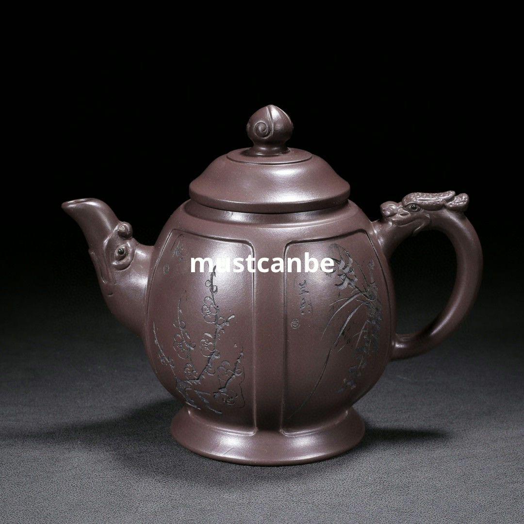 中国茶器 紫砂壷 茶壷 煎茶器 茶道具 工芸品 置物