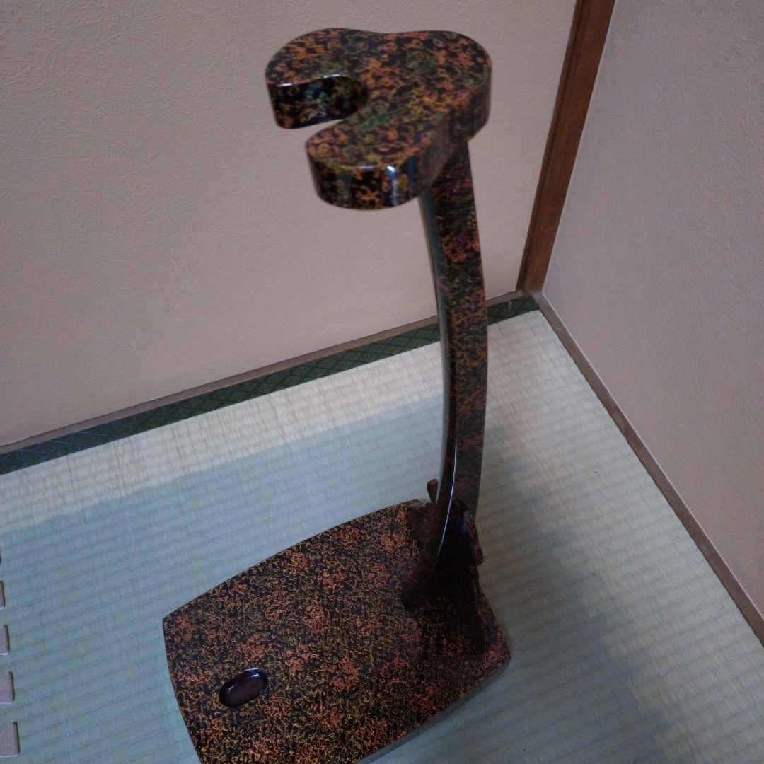 刀掛け　刀置台　一本掛け