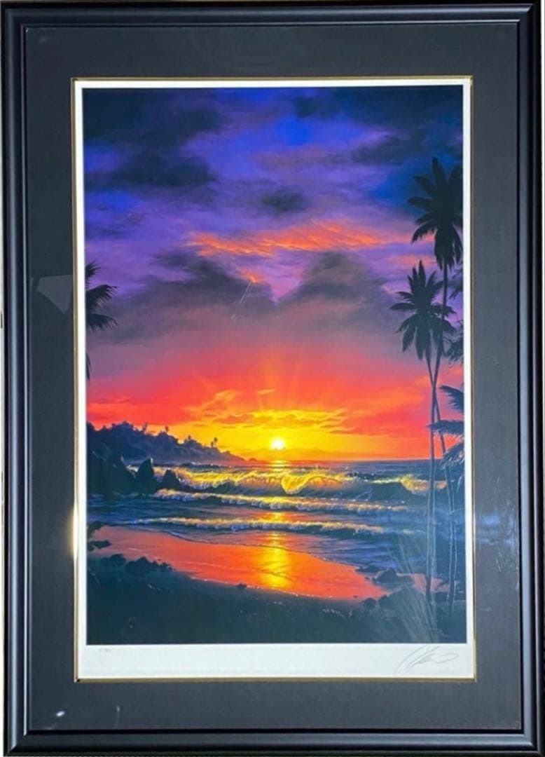 【美品版画】クリスチャン R ラッセン『ルビー オブ ザ サウス パシフィック』