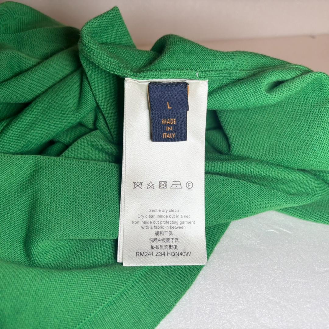 【ランクSA】LOUIS VUITTON 半袖シャツ Lサイズ 袖モノグラム