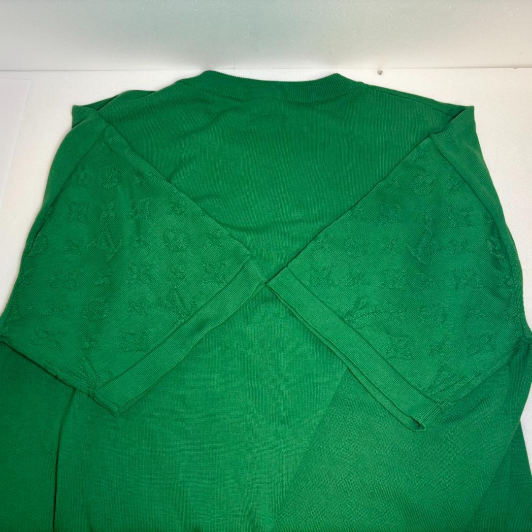 【ランクSA】LOUIS VUITTON 半袖シャツ Lサイズ 袖モノグラム