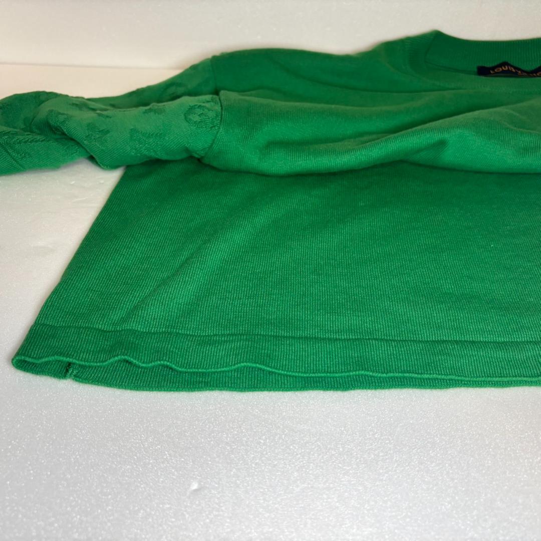 【ランクSA】LOUIS VUITTON 半袖シャツ Lサイズ 袖モノグラム