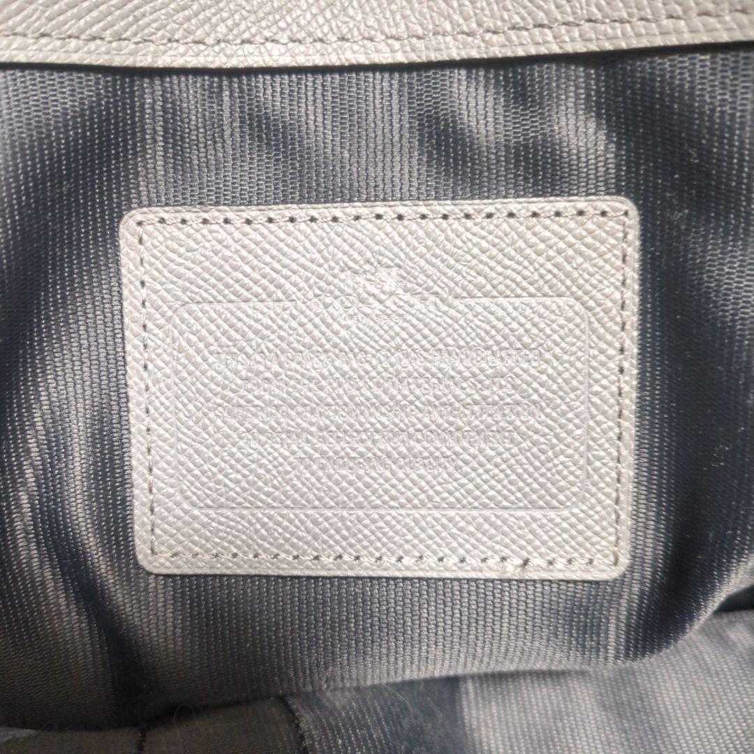 美品✨️ コーチ ビジネス バッグ レザー A4可 グレー