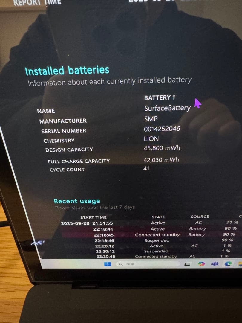 Microsoft Surface Laptop 3 15インチ　タッチモデル