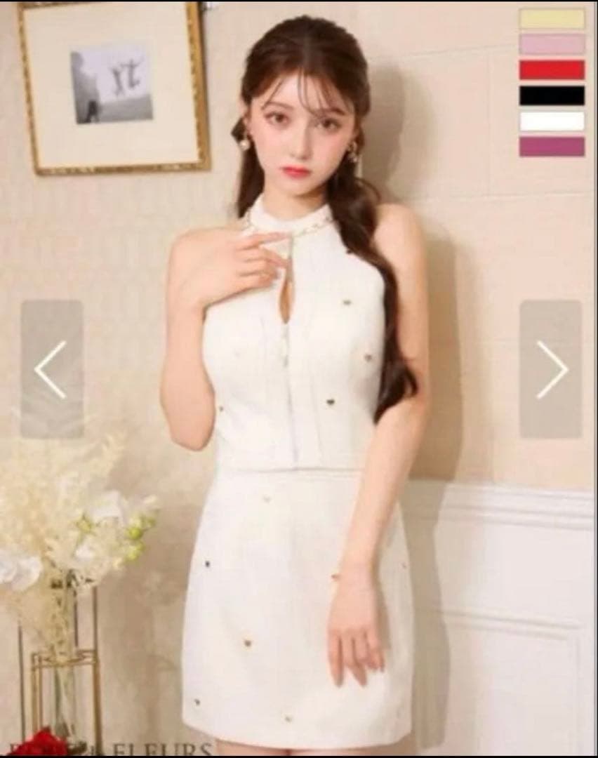 セットアップ　キャバドレス　ローブドフルール