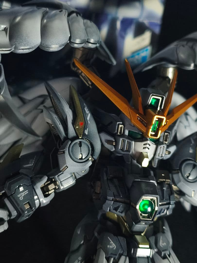 MGSD ウイングガンダムゼロ EW スノーホワイトプレリュード 全塗装完成品