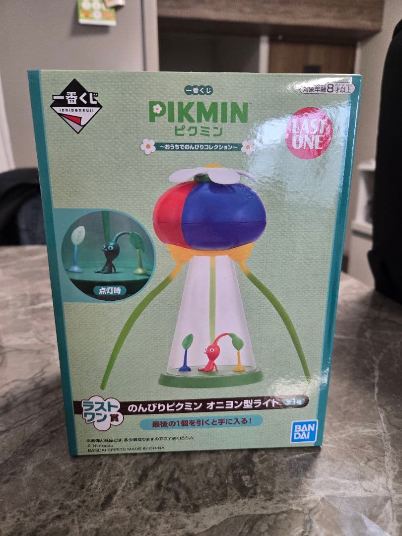ピクミン 一番くじ ラストワン賞 のんびりピクミン　オニヨン型ライト　未開封