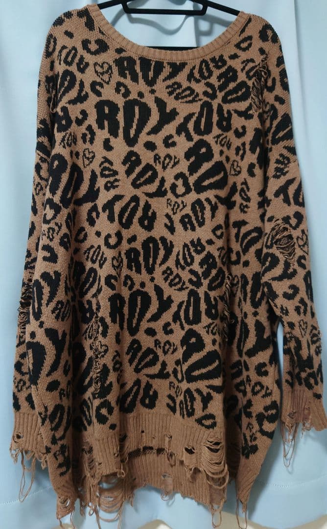 【値下げ】ROY REFLECT OVERJOY　ダメージニット　LiSA