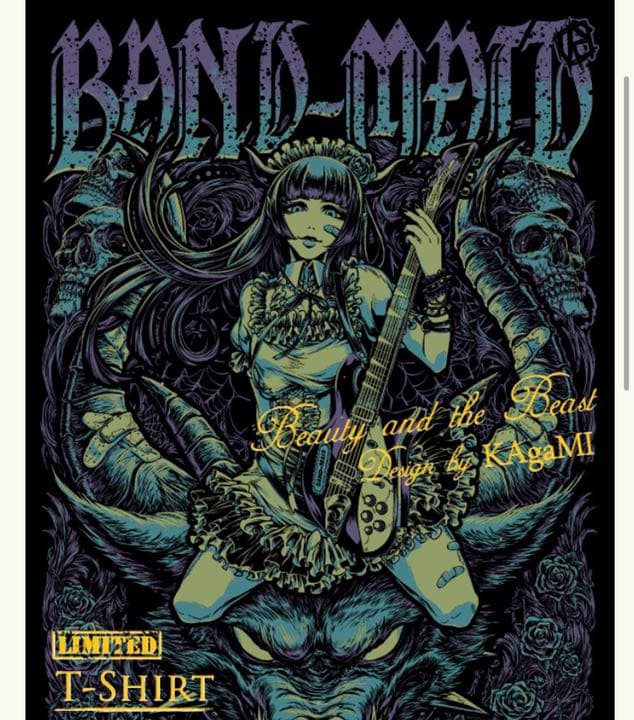 BAND-MAID Tシャツ 彩姫限定カラー　バンドメイド