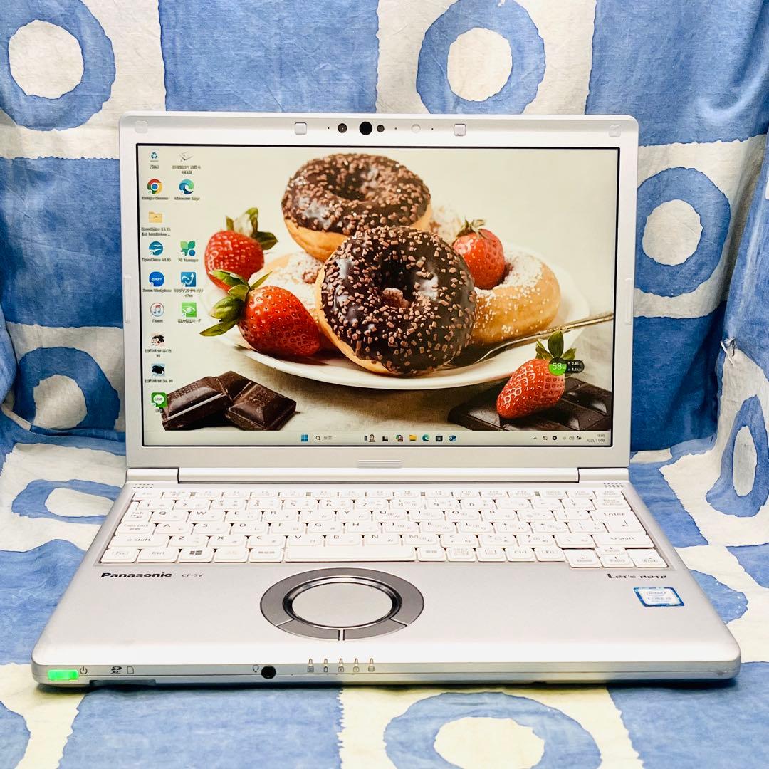 第8世代♡人気レッツノート♪快速SSD256GB☆高性能i5☆カメラ！Win11