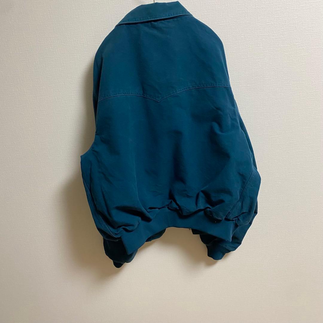 激レアサウスウエスト　カーハート　サンタフェジャケット ティールブルー USA製