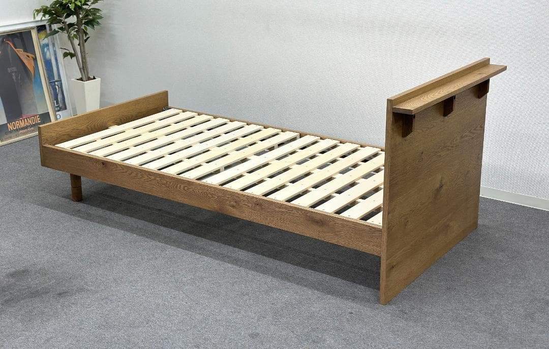 けい■unico■ADDAYベッド　ハイタイプS　シングル　ナチュラル