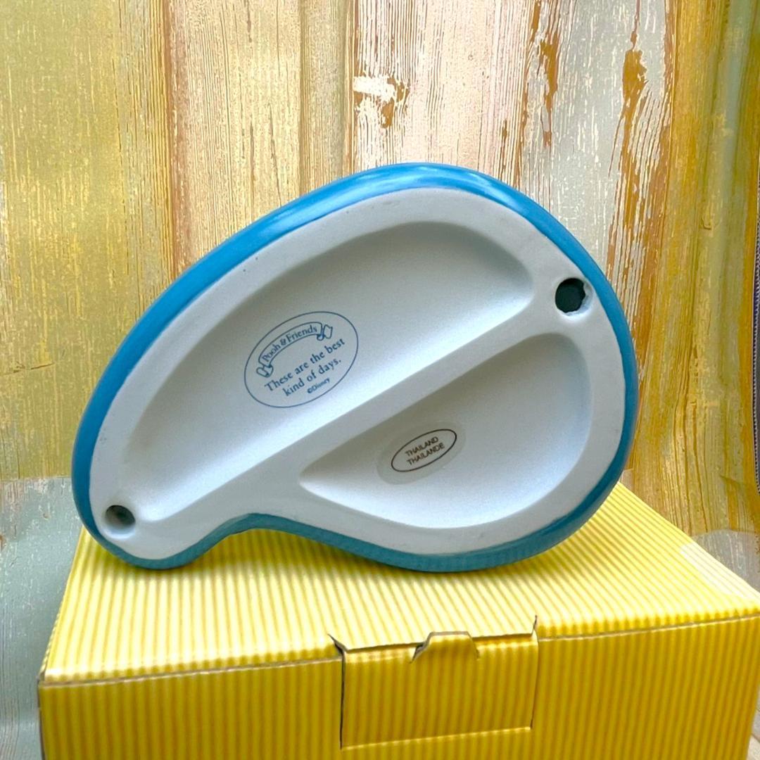 くまのプーさん 魚とボート 船 釣り Pooh＆Friend 陶器制 フィギュア