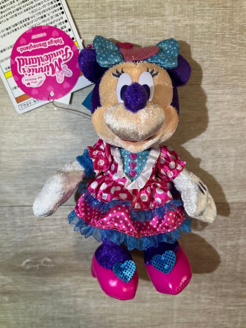 ディズニー パルパルーザ ミニー ミッキー ぬいぐるみバッジ セット