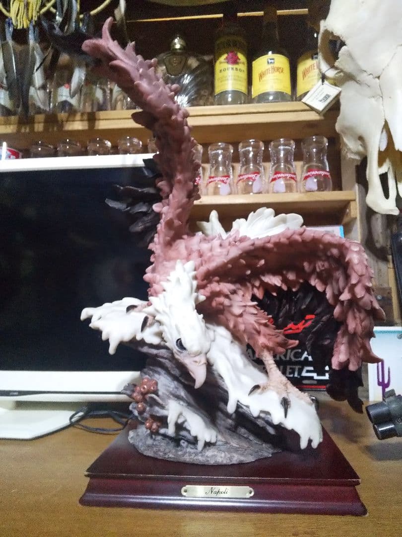 白頭鷲アメリカンイーグル置物 ウエスタン、アメリカン雑貨ハーレー好きな方