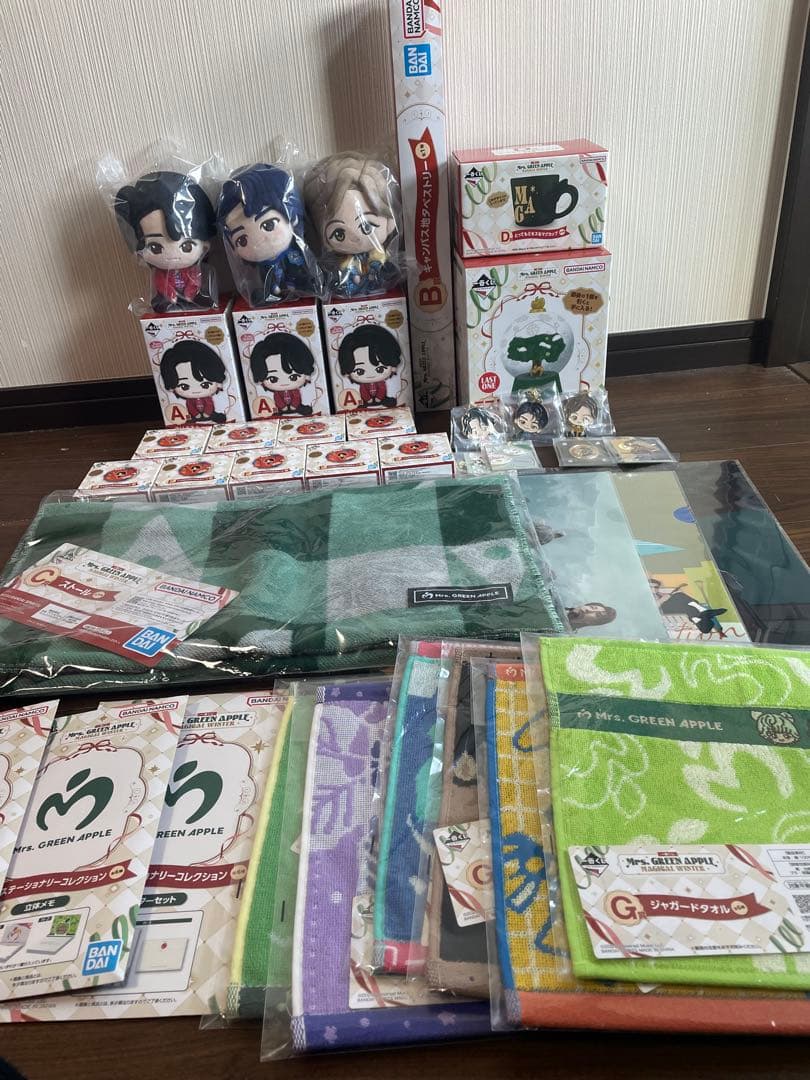 35種 フルコンプセット　一番くじ　ミセスグリーンアップル