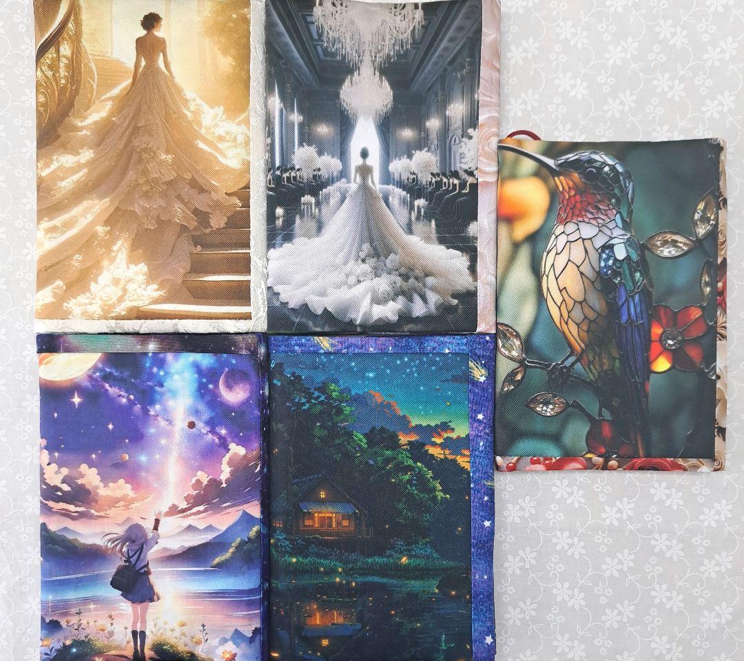 メモリー⑳ブックカバー、ポーチ、 スマホポーチ