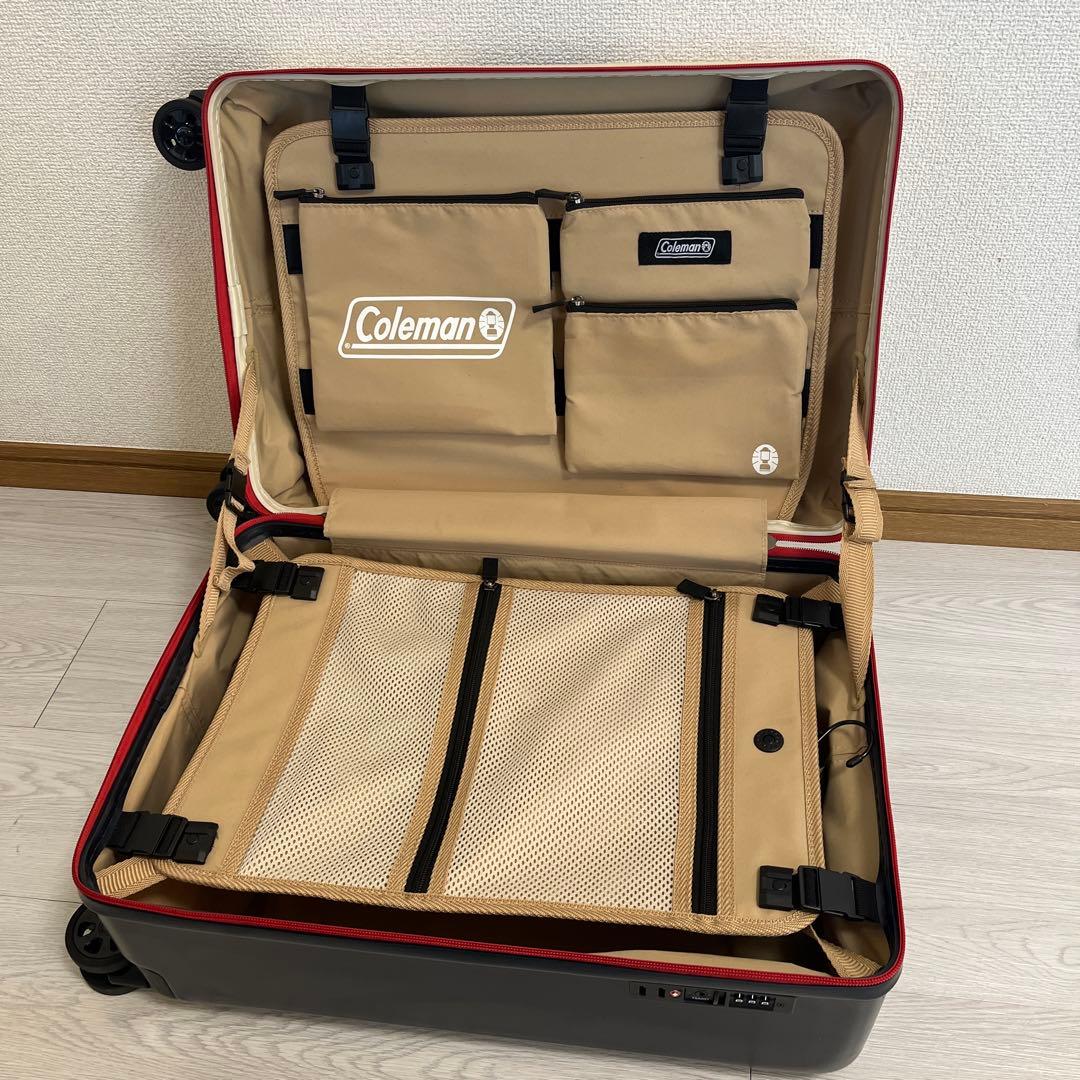 ロフト限定コラボ コールマン スーツケース 38L トリコロール 絶版 入手困難