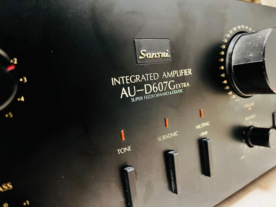 Sansui AU-D607G Extra プリメインアンプ　サンスイ