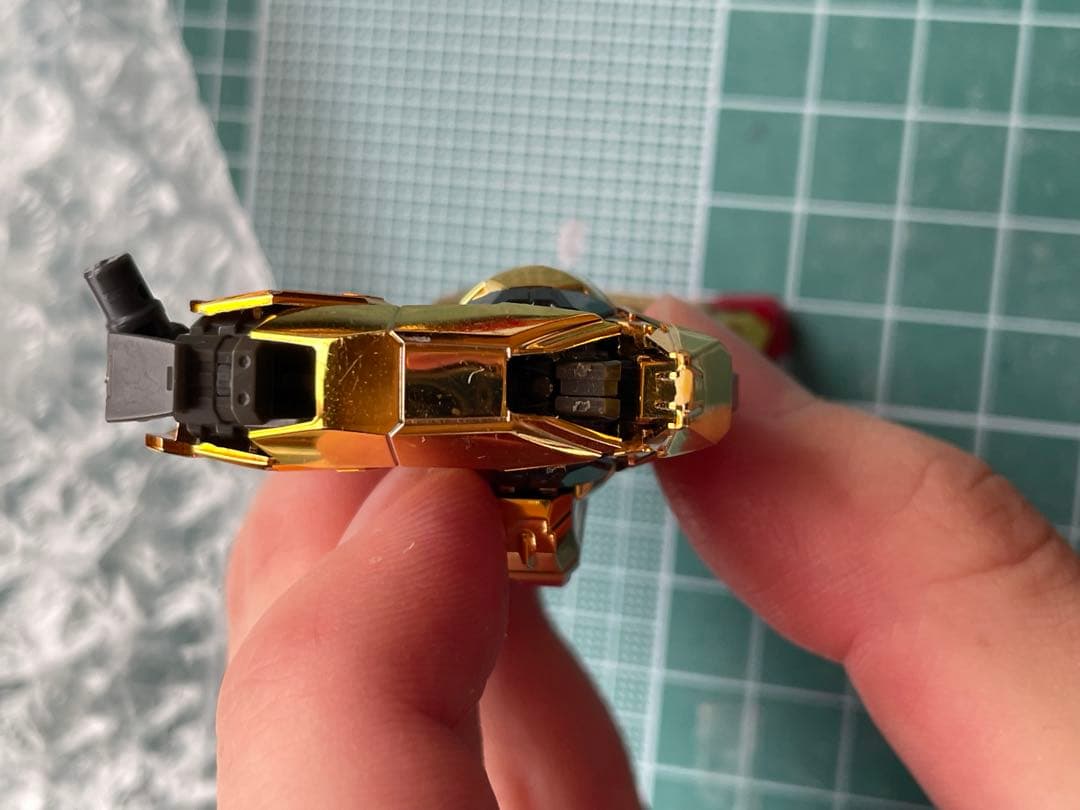 RG 1/144 アカツキガンダム(オオワシ装備)組み立て済み　ジャンク品