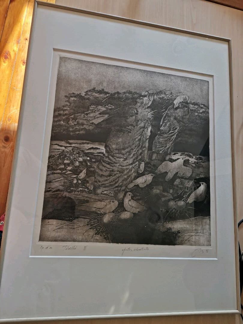 リトアニア国立美術館、シカゴ美術館収蔵　故郷の記憶　35,000円