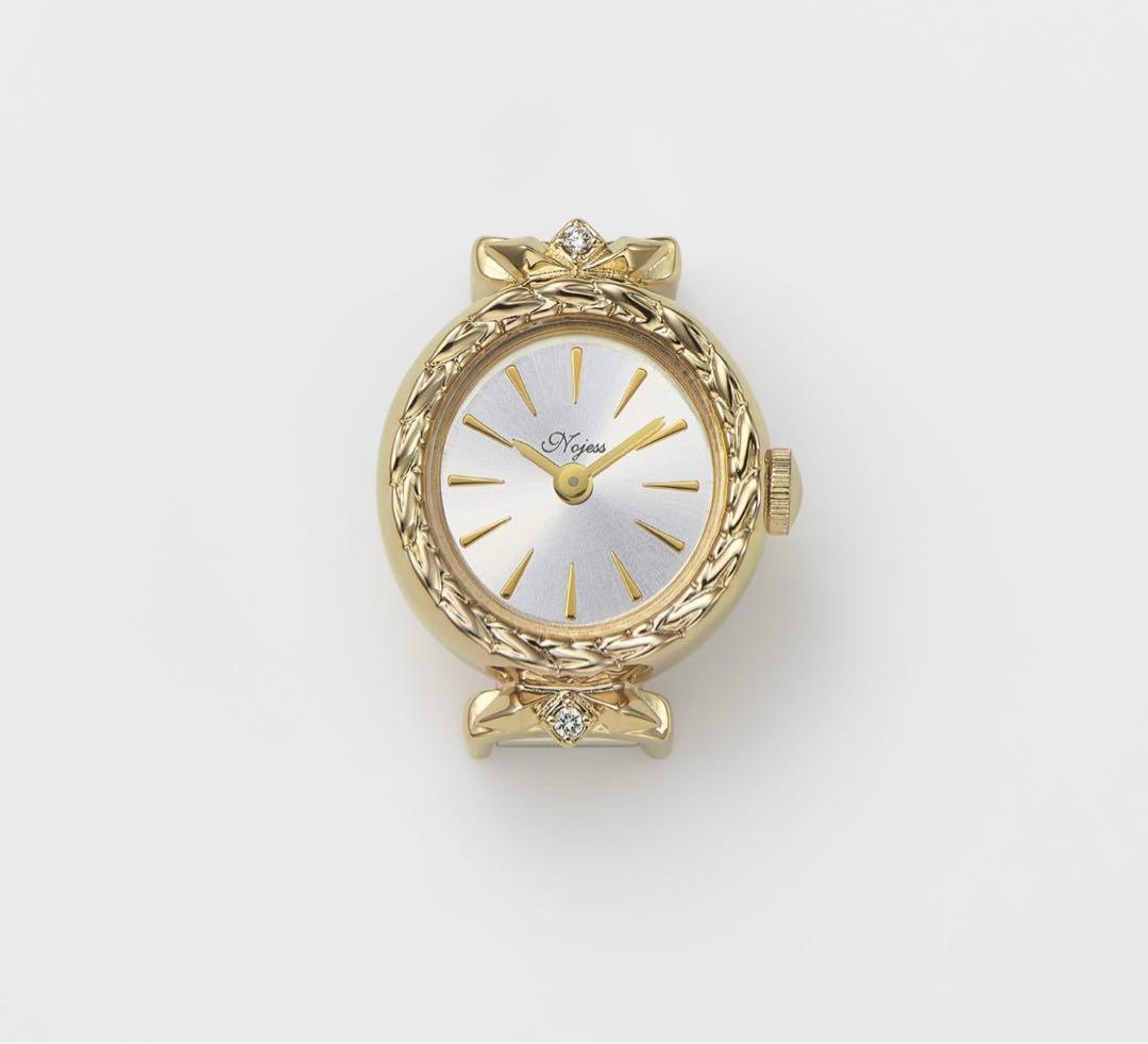 NOJESS ノジェス　腕時計　オーバルジュエリーウォッチフェイス