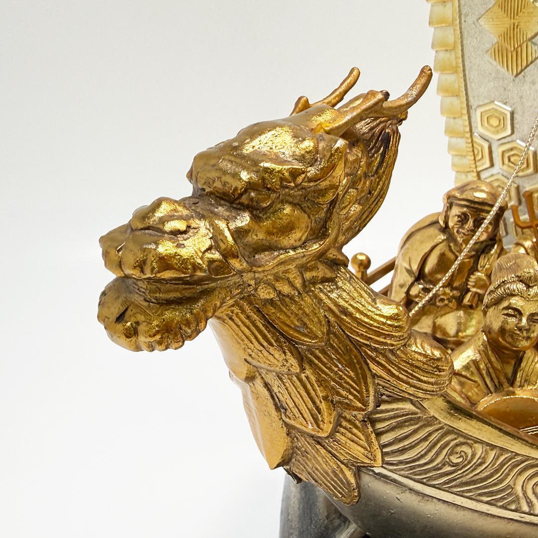 希少品 激レア 掘り出し物 宝船 七福神 全長 47cm