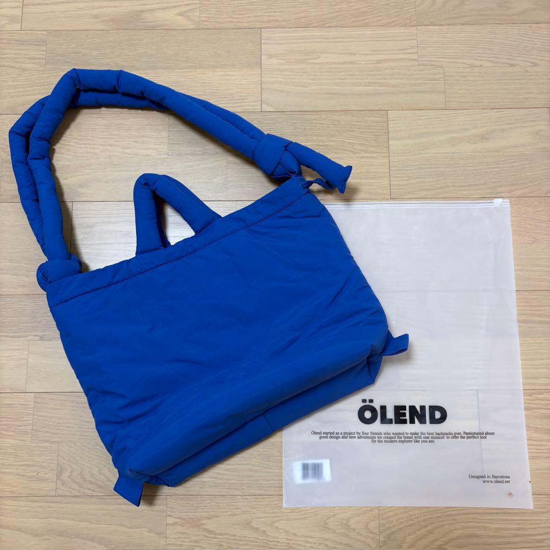 OLEND ONA SOFT BAG コバルトブルー