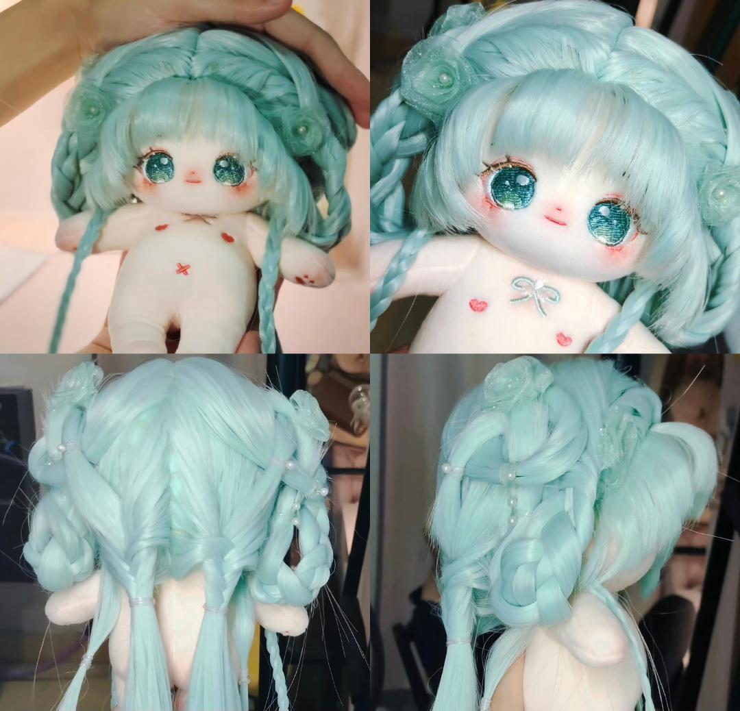 kiki中韓ぬいウィッグ　着せ替えぬいぐるみ　「ヘアアレンジ」参考説明