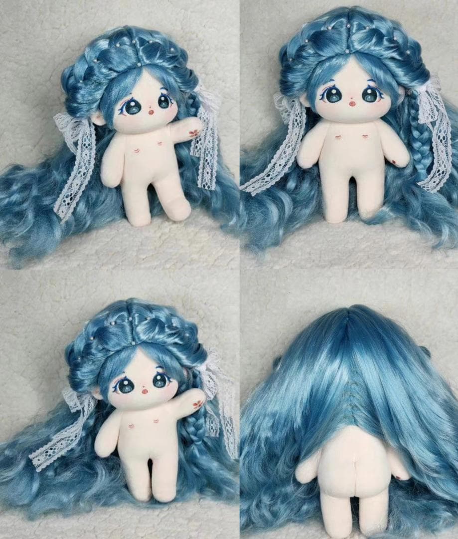 kiki中韓ぬいウィッグ　着せ替えぬいぐるみ　「ヘアアレンジ」参考説明