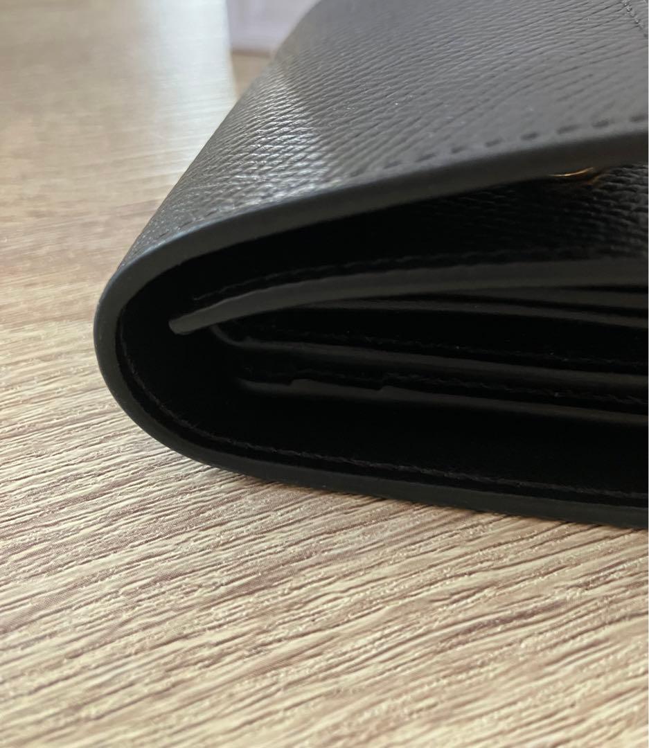 美品　CELINE ブラック 三つ折り財布