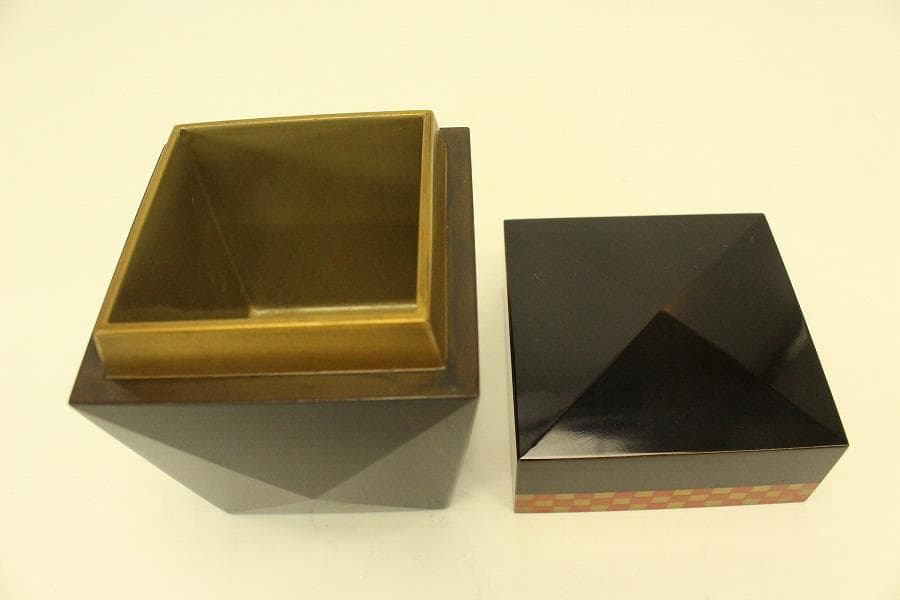 番浦史郎 作 莨筥 共箱(A961)