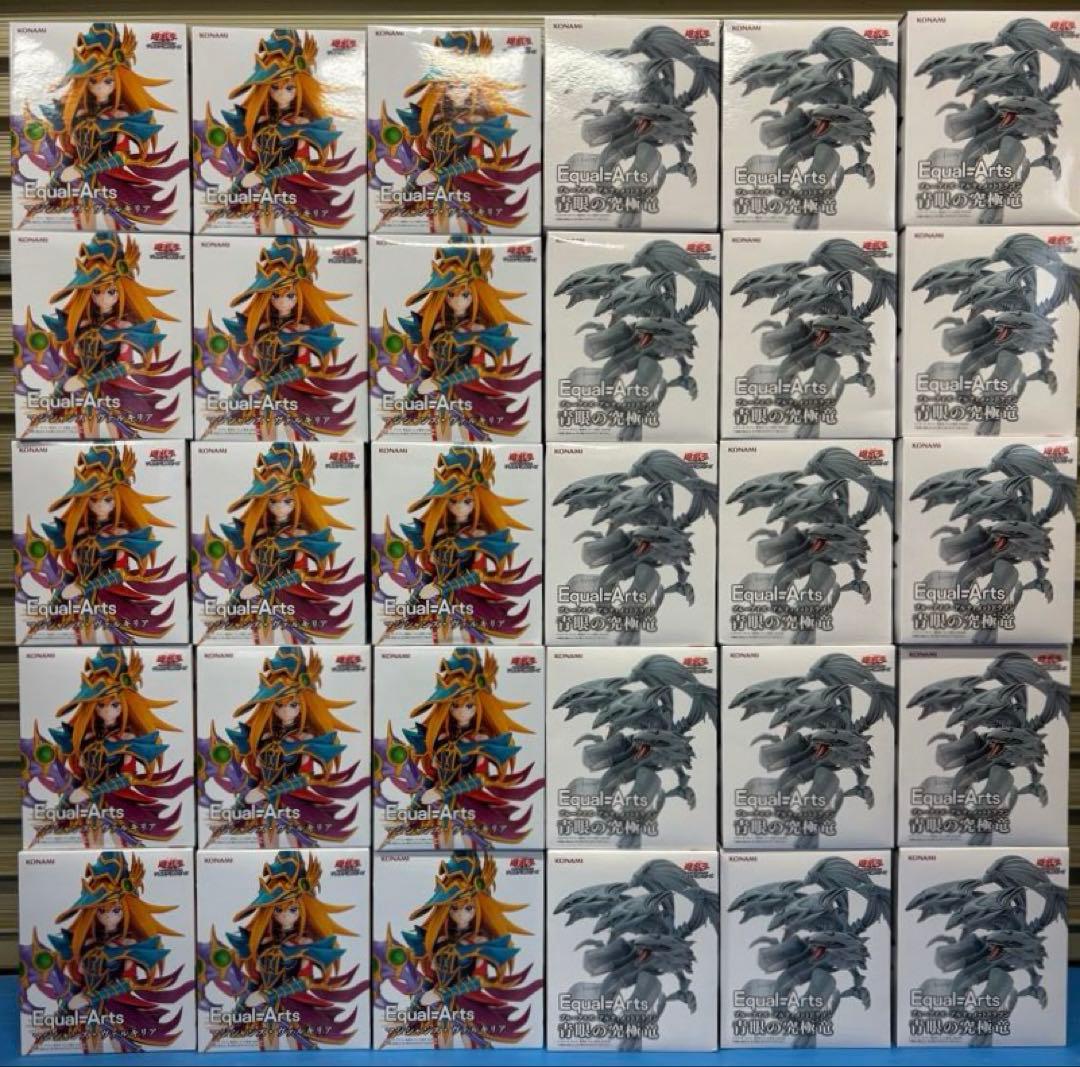 ②遊戯王Equal Arts マジシャンズ・ヴァルキリア&ブルーアイズ　30体
